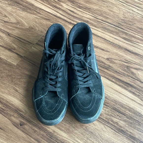 Vans Sk8 Hi Black Size 10 - Picture 2 of 10